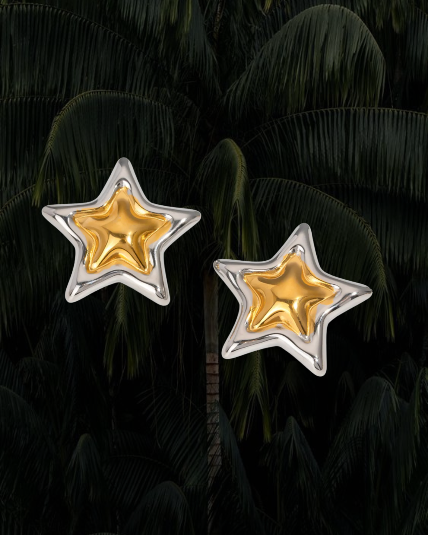 Celestial Star Stud Earrings