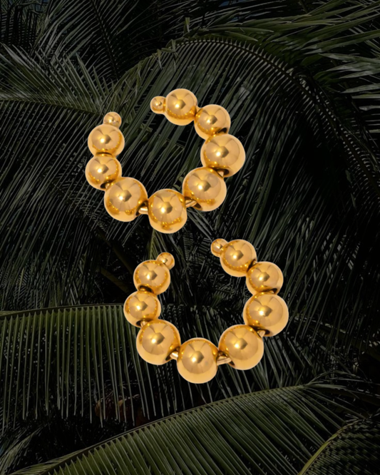 Round Bead Ear Cuff