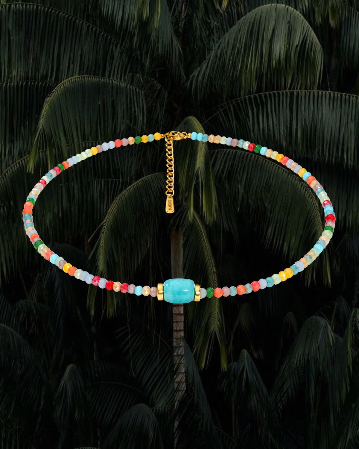 Azure Natural Stone Necklace