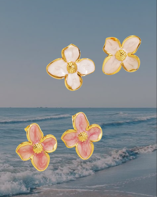 Mahalo Flower Earrings