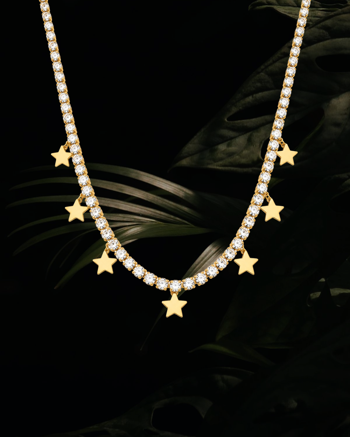 Jimena Tennis Necklace